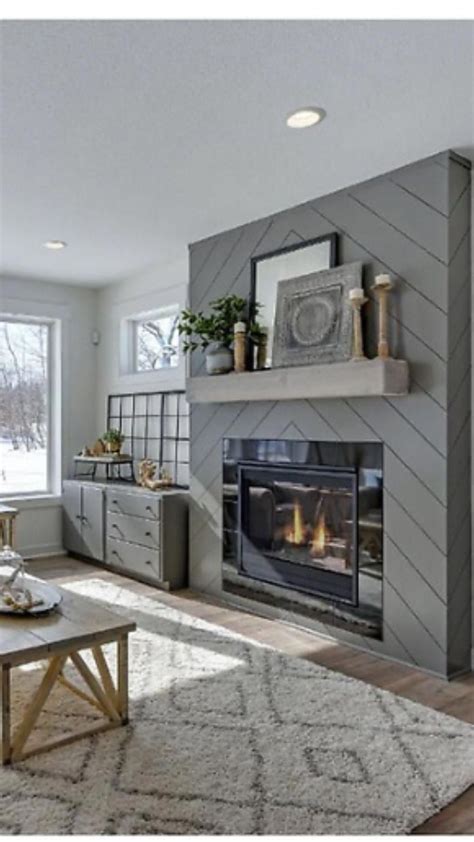 46 Gorgeous Modern Farmhouse Fireplace Ideas You Should Copy Now