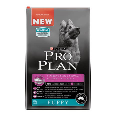 The more probable dominant ingredient on the list is brewer's rice, or fragmented rice leftovers from processing. Pro Plan Puppy Sensitive Skin Stomach Dry Dog Food | Pet ...
