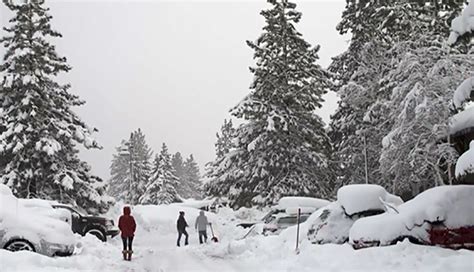Staggering Snow Totals At Tahoe