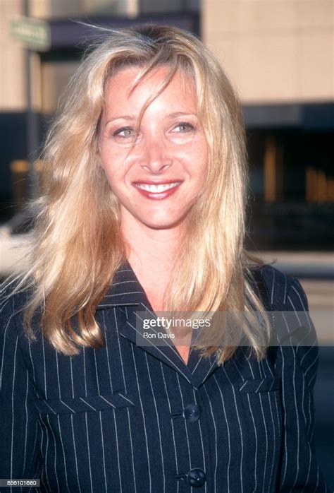 Friends Star Actress Lisa Kudrow Poses For A Portrait Circa 1996 In