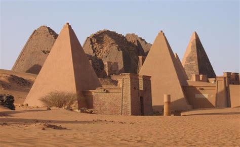 Nubia Kerma Kush Meroe Black Pharaohs Ancient Ruins Arquitetura