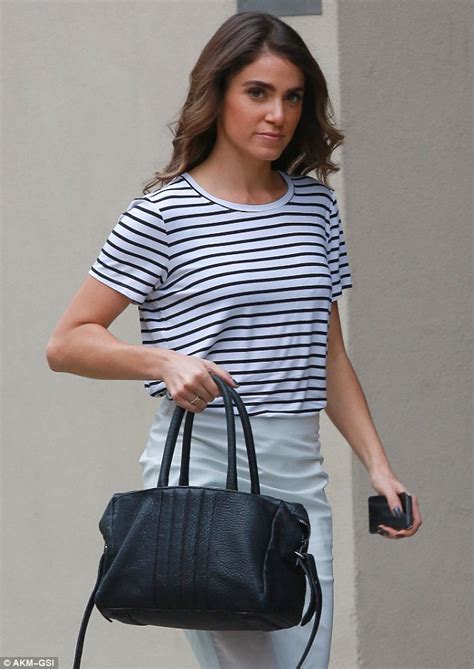 Nikki Reed Goes Make Up Free As She Pounds The Pavements In Skintight