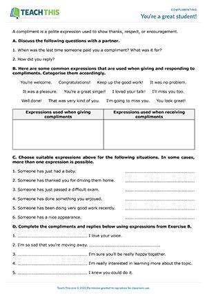 The Worksheet For Teaching English With Answers And Examples To Help