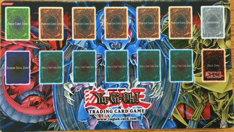 It is a mat made from durable and soft rubber, having markings on its surface that will allow you to organize your cards. Playmat | Yu-Gi-Oh! | FANDOM powered by Wikia