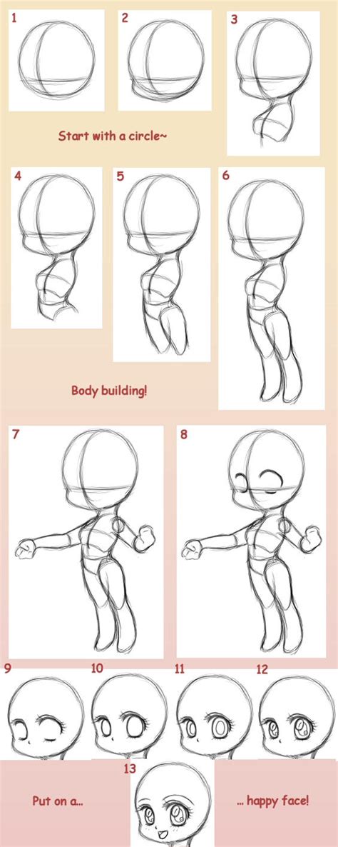 Chibi Tutorial 2 By Mooncats5 On Deviantart