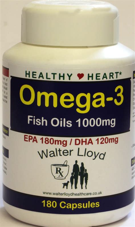 Omega 3 Fish Oils 1000mg 180 Capsules Online Pharmacy Uk