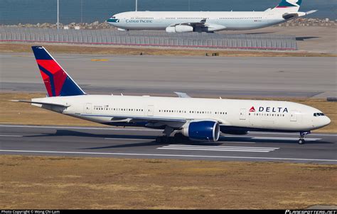 N704dk Delta Air Lines Boeing 777 232lr Photo By Wong Chi Lam Id