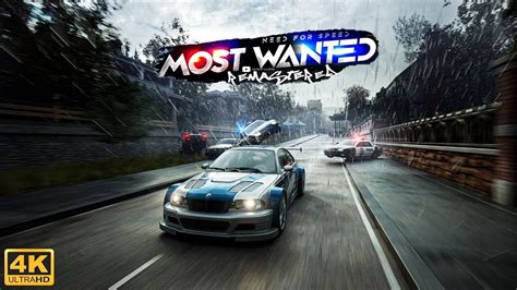 Need For Speed Most Wanted Remastered 2023 Final Pursuit 4k 60fps Youtube