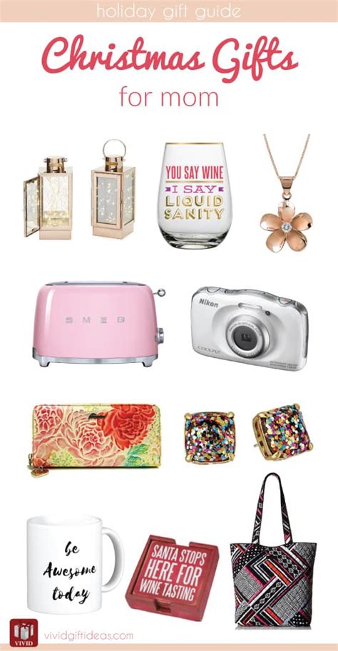 They want to have a career and enjoy being in their 20's while still taking on the role of being a wonderful mom. Christmas Holiday Gift Guide for Mom - Vivid's Gift Ideas