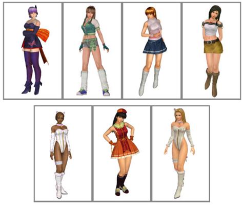 Dead Or Alive Dimensions Costumes Download Schedule Video Games Blogger