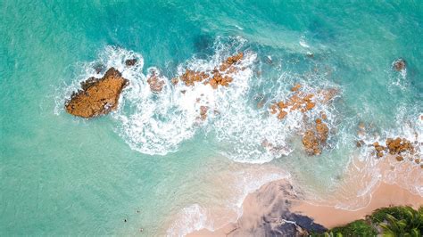 4k Drone View Beach Wallpapers Wallpaper Cave