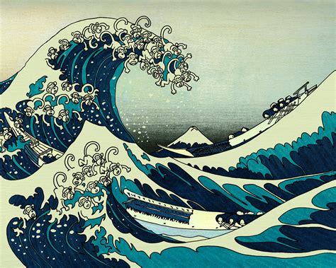 47 Japanese Wave Wallpaper On Wallpapersafari