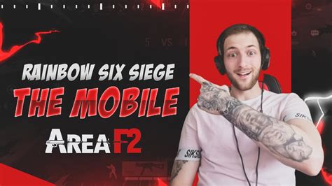 Area F2 Mobile Pro Playing Rainbow Six Siege Youtube