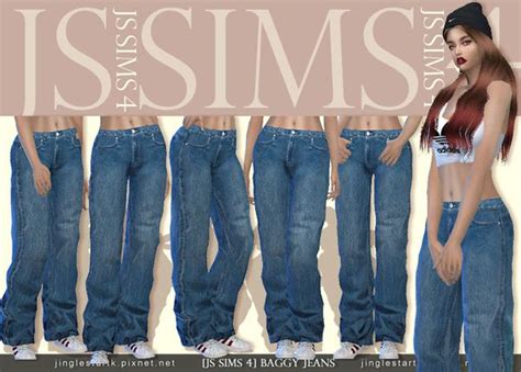 Js Sims 4 Baggy Jeans Js Sims 痞客邦 In 2024 Sims 4 Sims
