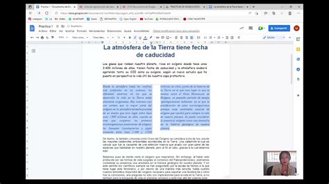 Formato De Texto En Google Documentos Youtube