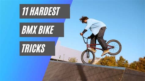 11 Hardest Bmx Bike Tricks Bicycle 2 Work