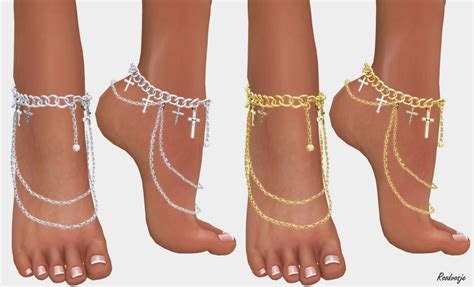 Alovelikesims Foot Jewlery Foot Bracelet Feet Accessories