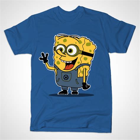 Spongebob Minion T Shirt • Shirt Minion T Shirt World T Shirt T