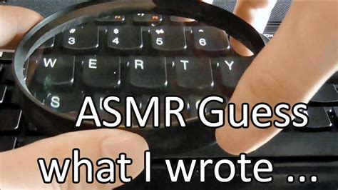 Asmr Typing On Laptop Keyboard Keys Binaural Ear To Ear Whispering