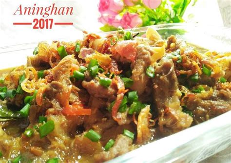 The most common meat used in tinorangsak is pork. Resep Kepala kambing Bumbu Merica#kitaberbagi oleh Aning Han - Cookpad