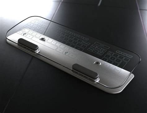 Multitouch Glass Keyboard And Mouse Of The Future Already