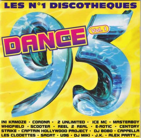 Dance 95 Volume1 1995 Cd Discogs