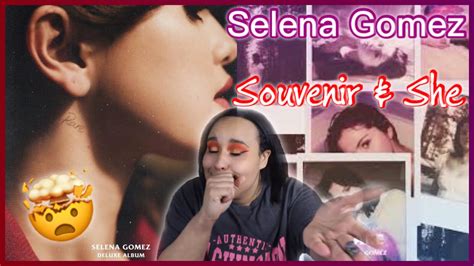 Selena Gomez Souvenir She Reactions Rare Deluxe Album Better Than Boyfriend Youtube