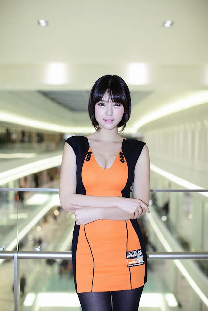 Choi Byeol Ha Sexy Girl Korea Choi Byeol Ha Sexy Korean Girl In Orange Skirt