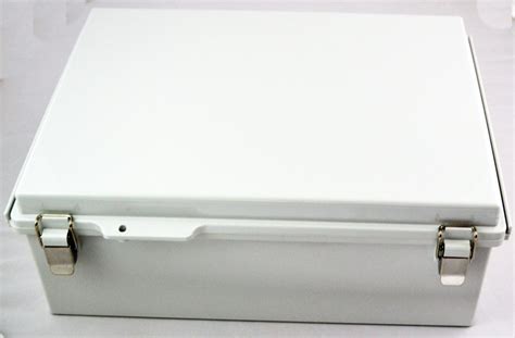 Fiberglass Box With Stainless Steel Latch Ptq 11068 Bud Industries