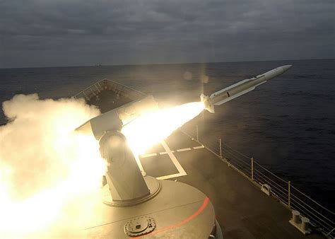 Military Photos Spanish Frigate Missile Launch
