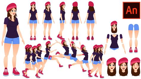 Joshua Prakash Step By Step 2d Character Design And Rigging And Animation
