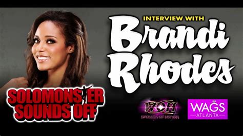 Sound Off Extra Brandi Rhodes Talks Wwe Ring Of Honor And Wags