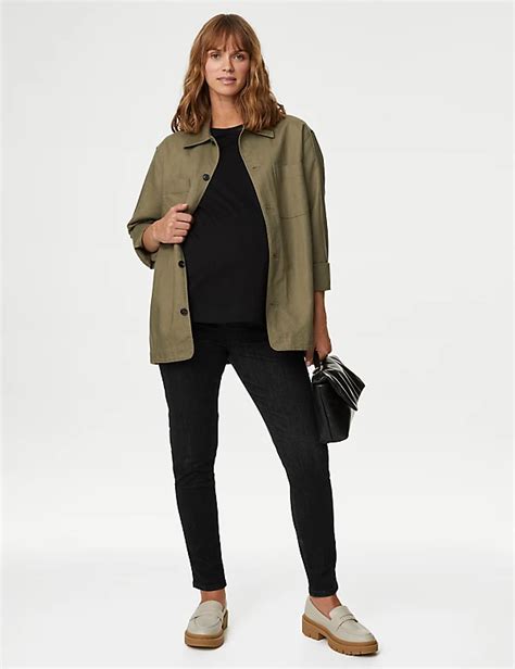 Maternity Ivy Over Bump Skinny Jeans Mands Us