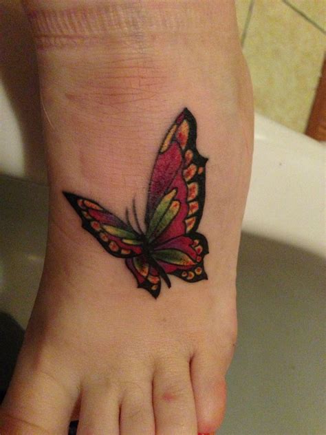 Pin by Rachel Reiss on Pretty | Butterfly foot tattoo, Tattoos, Foot