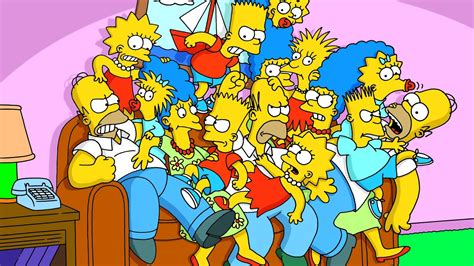 Download Lisa Simpson Maggie Simpson Bart Simpson Marge Simpson Homer Simpson Tv Show The