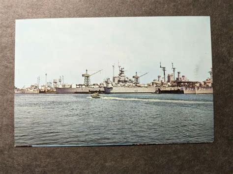 Uss Van Valkenburgh Dd 656 Naval Cover Portsmouth Va Unused Post Card