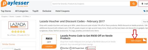 Please have a look at the lazada malaysia promo code page and you can find the special offers with up to 90% off. Lazada Voucher Malaysia → 30% Off Lazada Coupon - March 2017