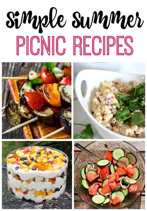 Simple Summer Picnic Recipes Redhead Can Decorate