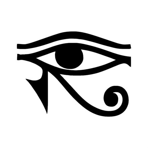 Eye Of Ra Horus Bumper Sticker That Ankh Life
