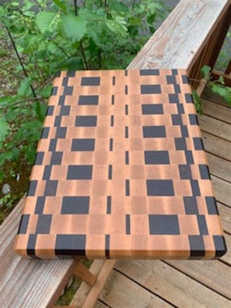 Handcrafted End Grain Cutting Board Large Etsy