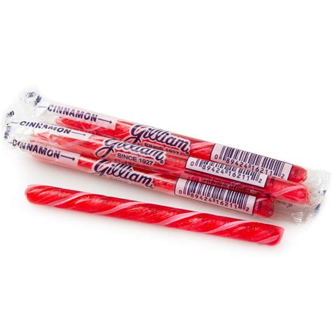Cinnamon Flavored Candy Sticks • Old Fashioned Candy Sticks And Candy