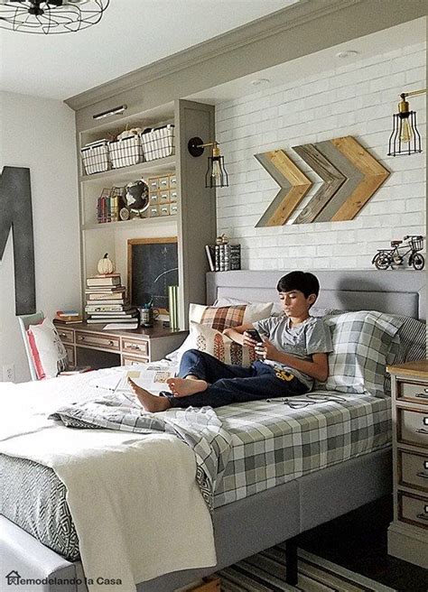Cool 31 Bedroom Ideas For Teenage Guys With Small Rooms Boys Bedroom
