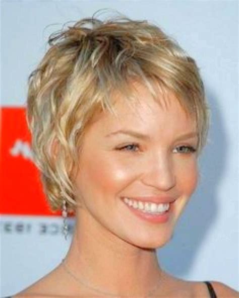 Short Hairstyles For Women Over 60 Wavy Haircut