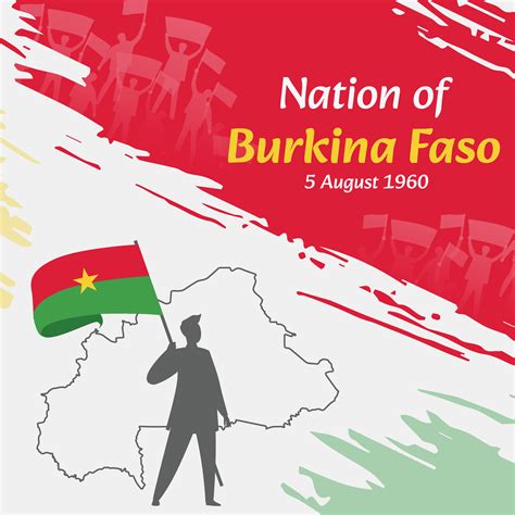 Burkina Faso Independence Day Post Design August 5th The Day When