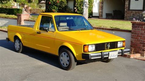 1981 Volkswagen Rabbit Pickup Diesel For Sale Volkswagen Rabbit 1981