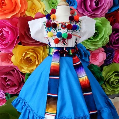 vestidos mexicanos para niñas como hacer un vestido mexicano para niña vestidos borda
