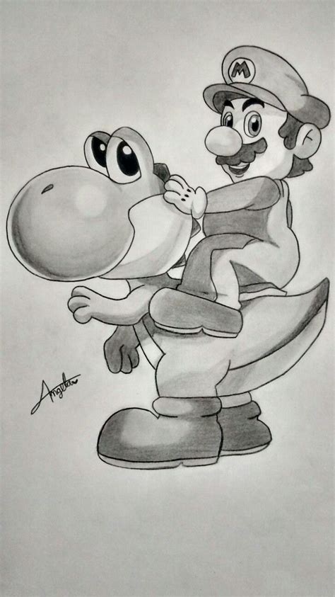 How To Draw Mario Nintendo Video Step By Step Pictures Artofit