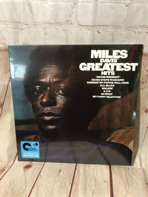 Vinyl Record Miles Davis Greatest Hits Boardwalk Vintage