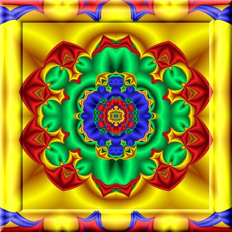 Kaleidoscopic Color Fractal Free Stock Photo Public Domain Pictures