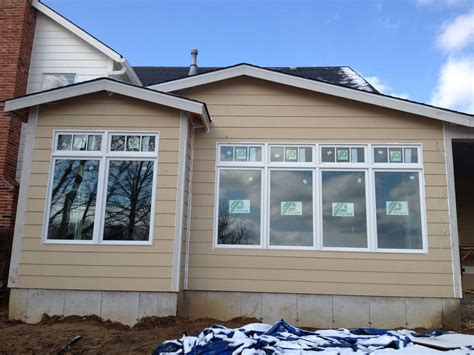 Triple mulled single hung window. Ply Gem Mira wood clad quad and twin mulled windows with ...
